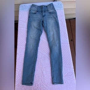 Rampage Jeans Womens Blue Denim Supper Skinny High Rise Jeans Size 5